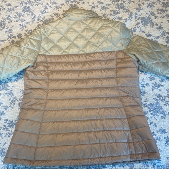 Patagonia Radalie Puffer Jacket Shroom Taupe Size XL - Picture 8 of 10